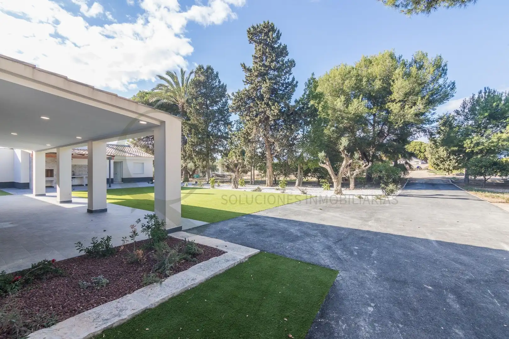 Jardín de Casa o chalet en venta en Mutxamel con Calefacción, Jardín privado y Terraza
