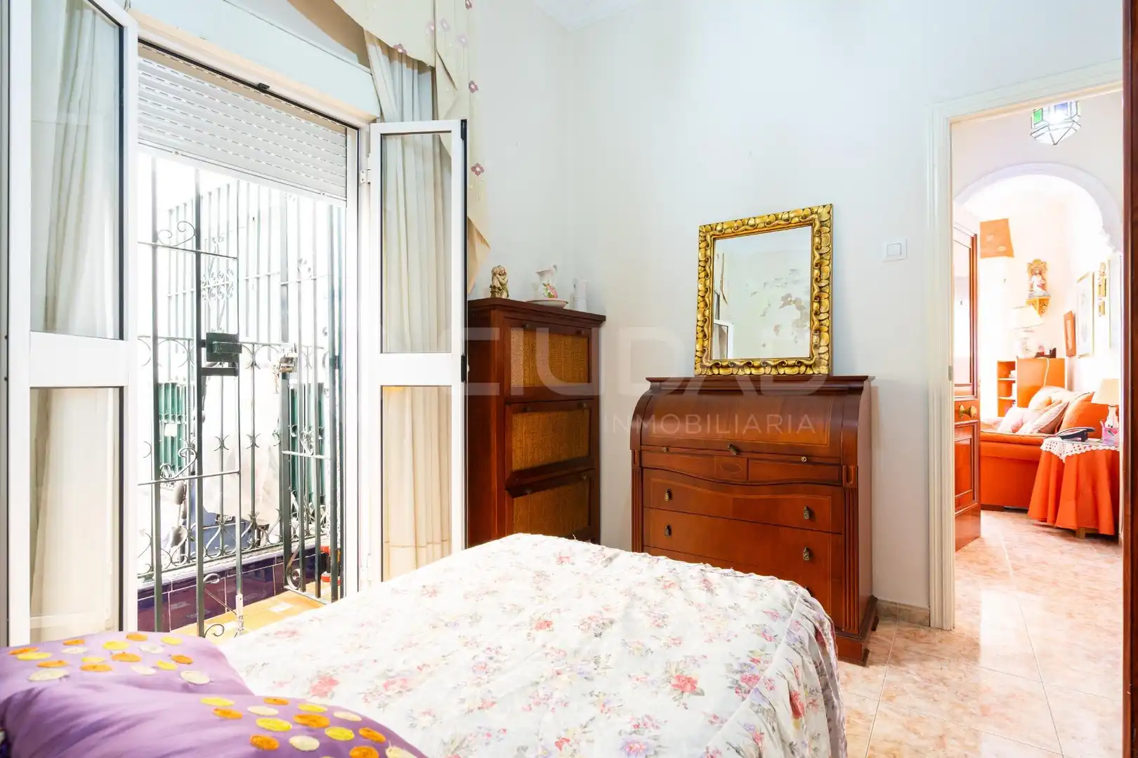 Bedroom of Flat for sale in Sevilla  with Air Conditioner, Storage room and Balcony
