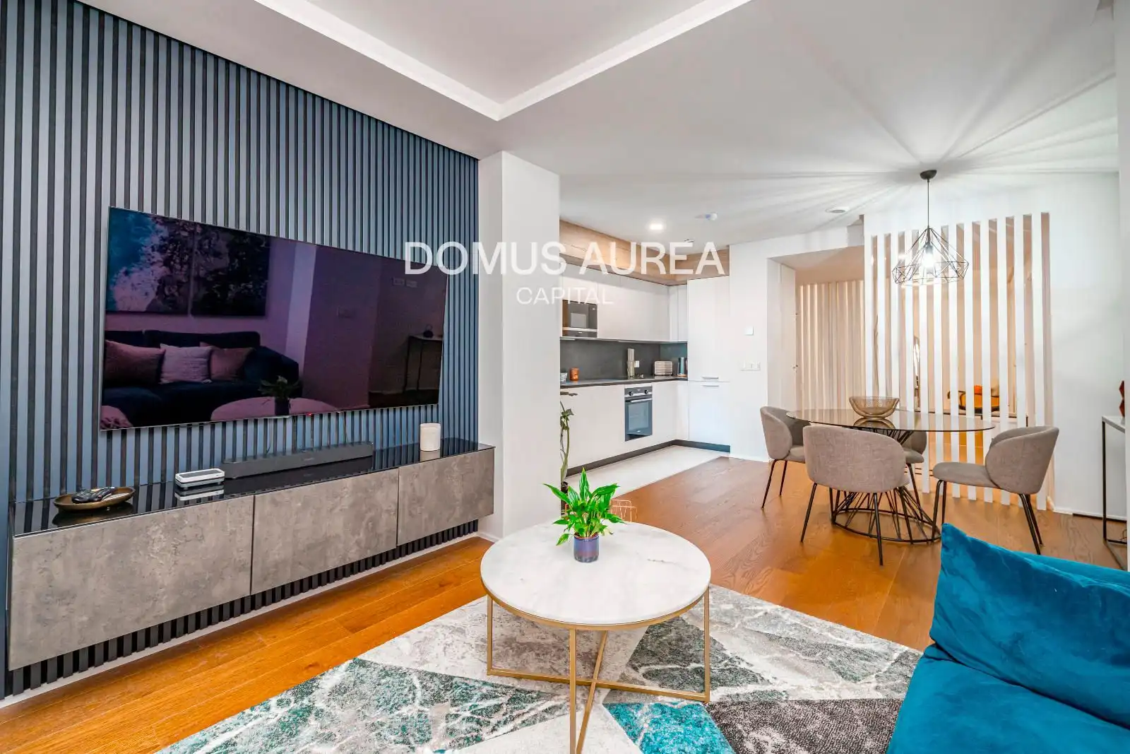 Wohnzimmer von Wohnung zum Verkauf in Madrid mit Klimaanlage, Heizung und Terrasse
