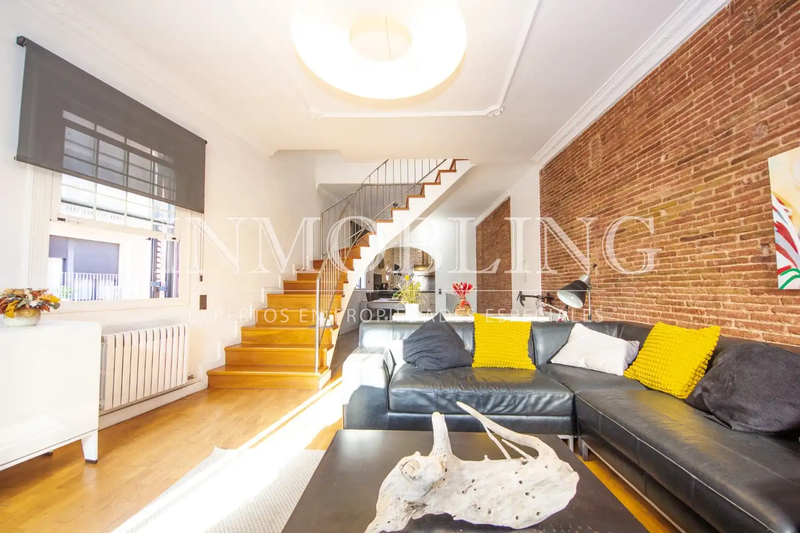Sala de estar de Casa o chalet en venta en Mataró con Parquet y Balcón