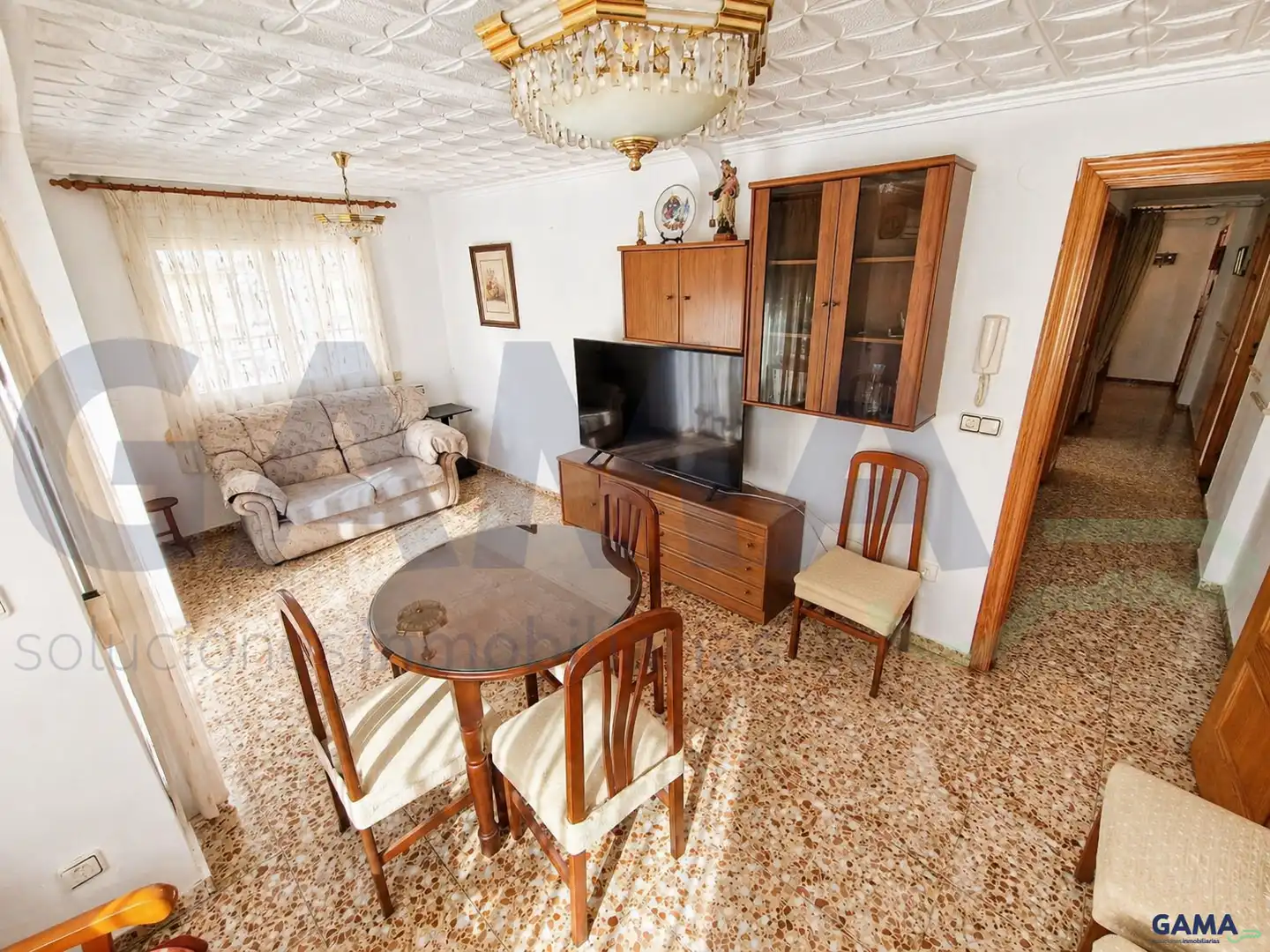 Sala d'estar de Pis en venda en Algemesí amb Aire condicionat