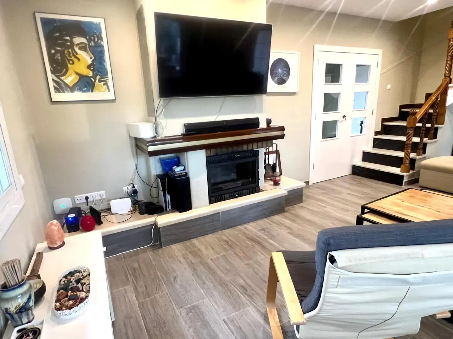 Living room of Houses for sale in Corbera de Llobregat, Barcelona