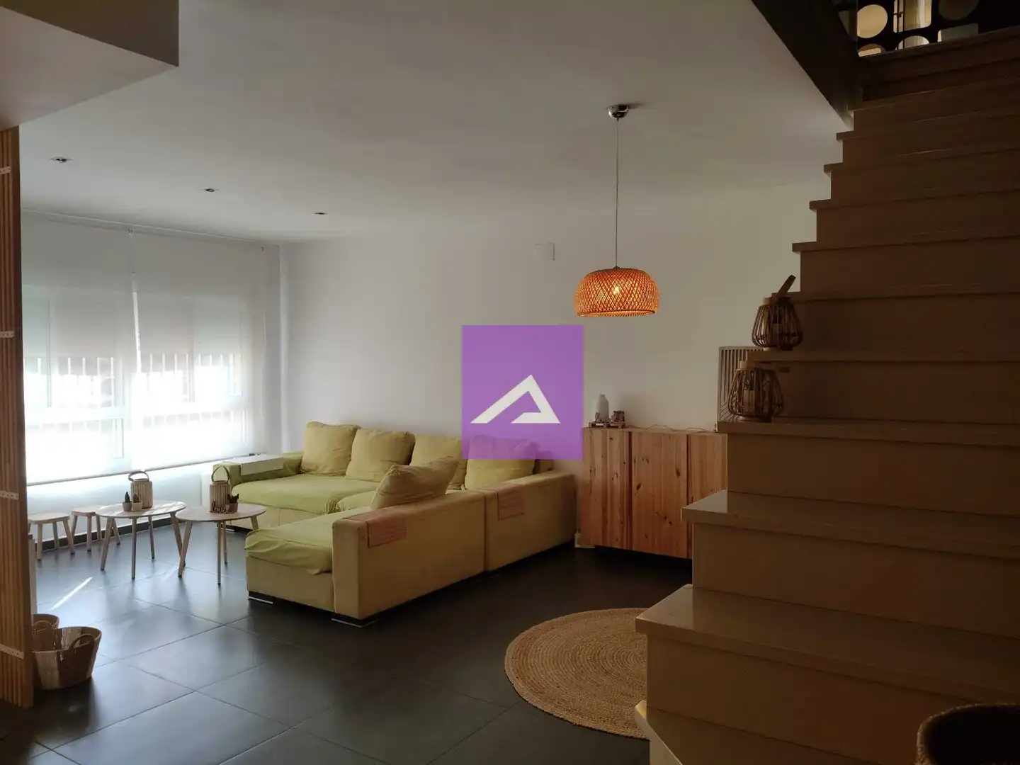 Living room of Detached homes for sale in Benimuslem  with Air Conditioner, Terrace and Balcony
