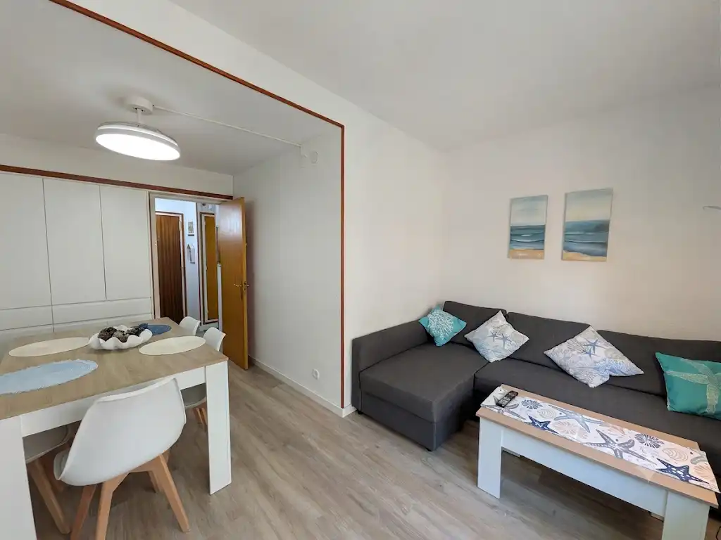 Sala de estar de Apartamento en venta en Lloret de Mar con Aire acondicionado, Calefacción y Parquet