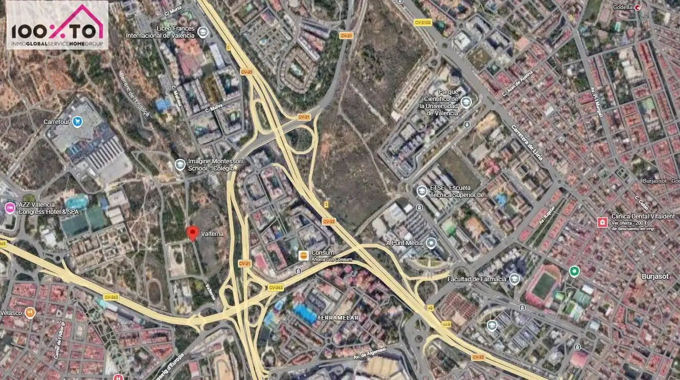 Vista exterior de Piso en venta en Paterna con Trastero y Balcón