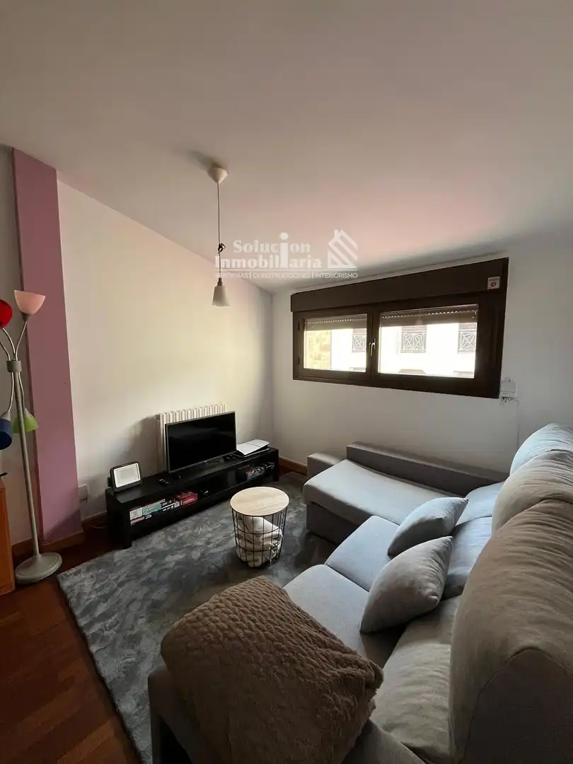 Living room of Flat for rent in Salamanca  with Heating, Parquet flooring and Furnished