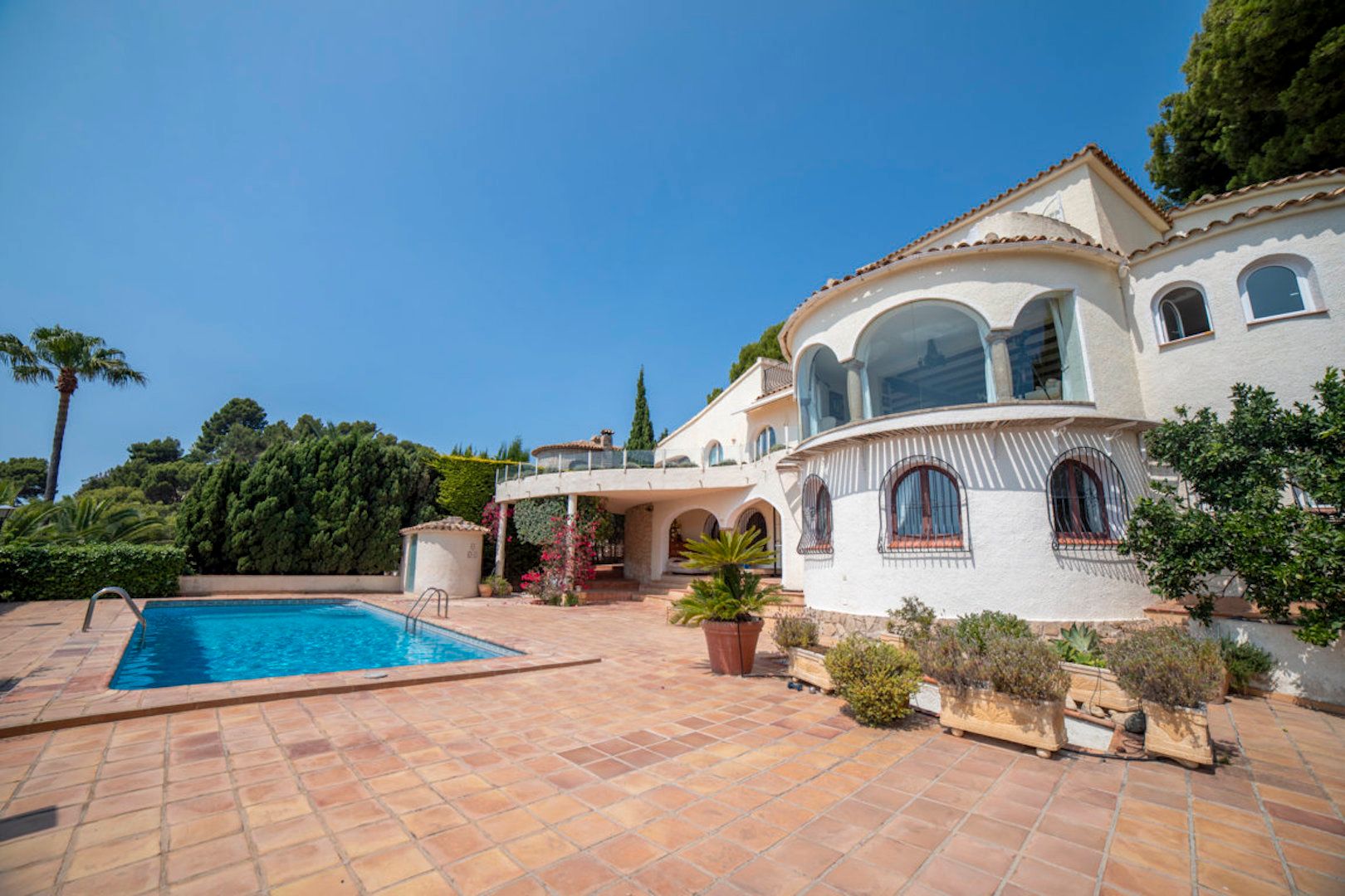 Exterior view of House or chalet for sale in Altea  with Air Conditioner, Heating and Private garden