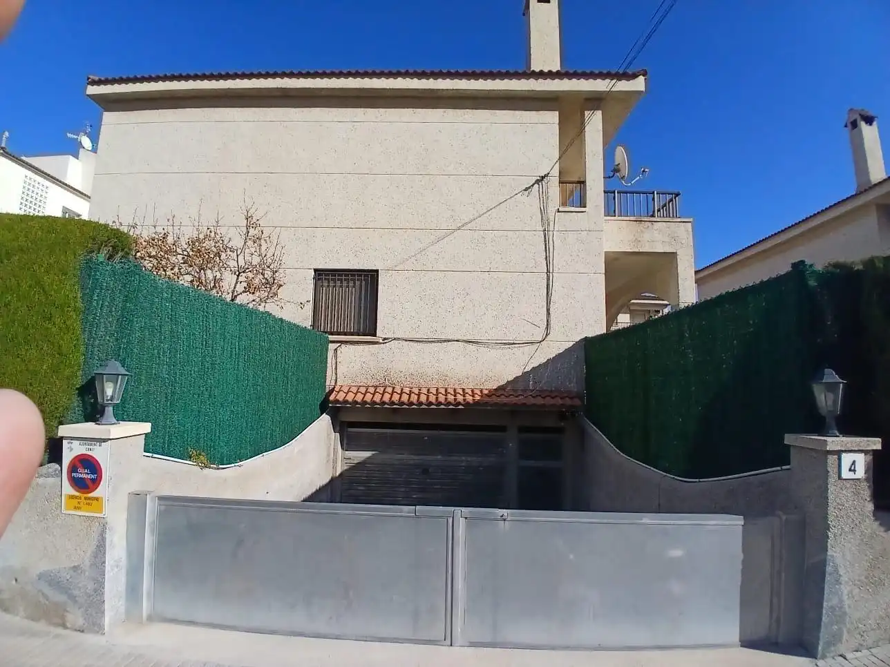 Vista exterior de Casa o chalet en venta en Altafulla con Jardín privado, Terraza y Piscina