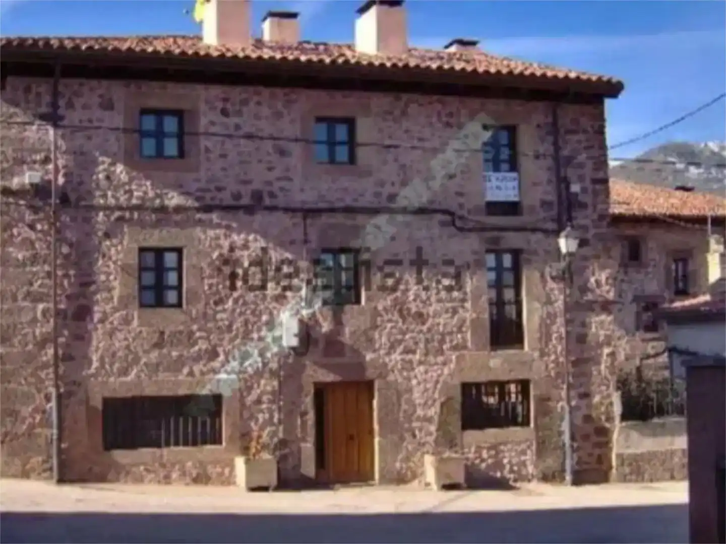 Vista exterior de Pis en venda en Valgañón amb Moblat
