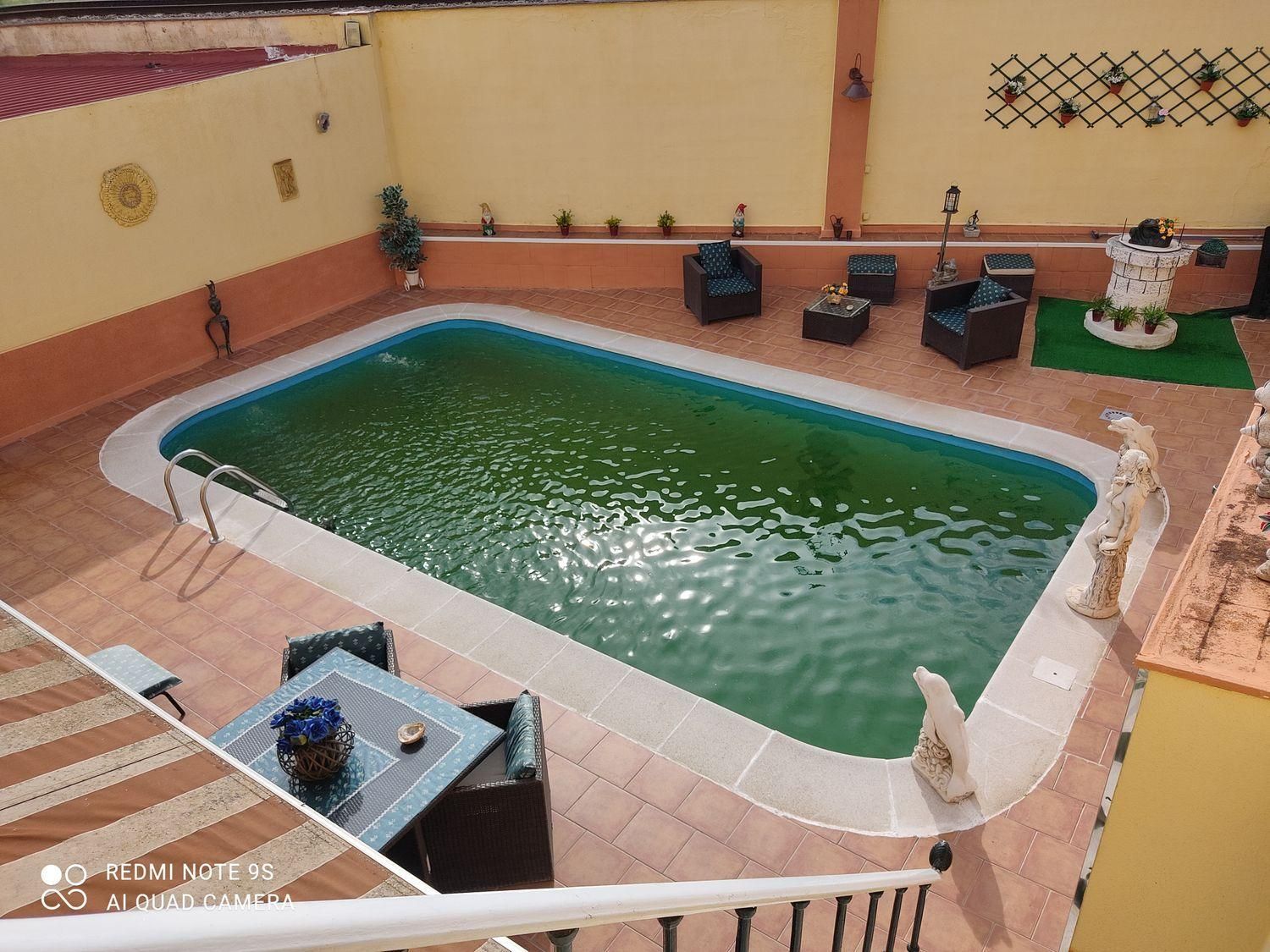 Swimming pool of House or chalet for sale in Mérida  with Air Conditioner, Heating and Terrace