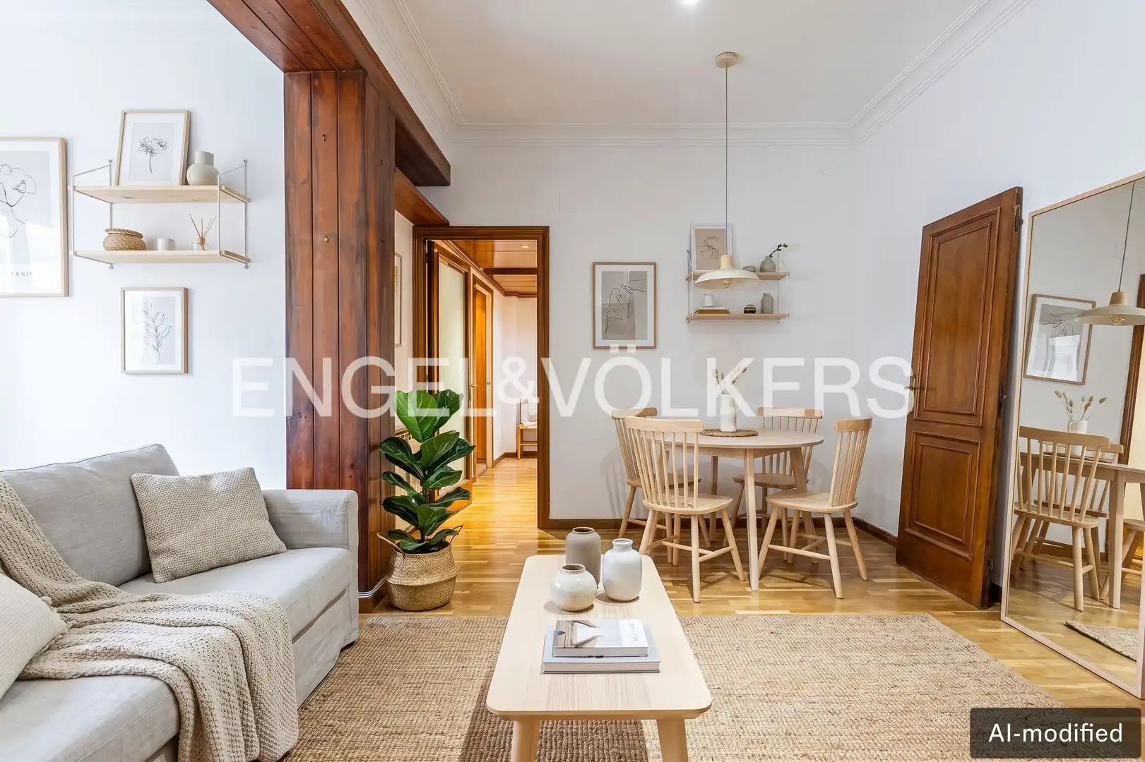 Sala d'estar de Pis en venda en Gràcia