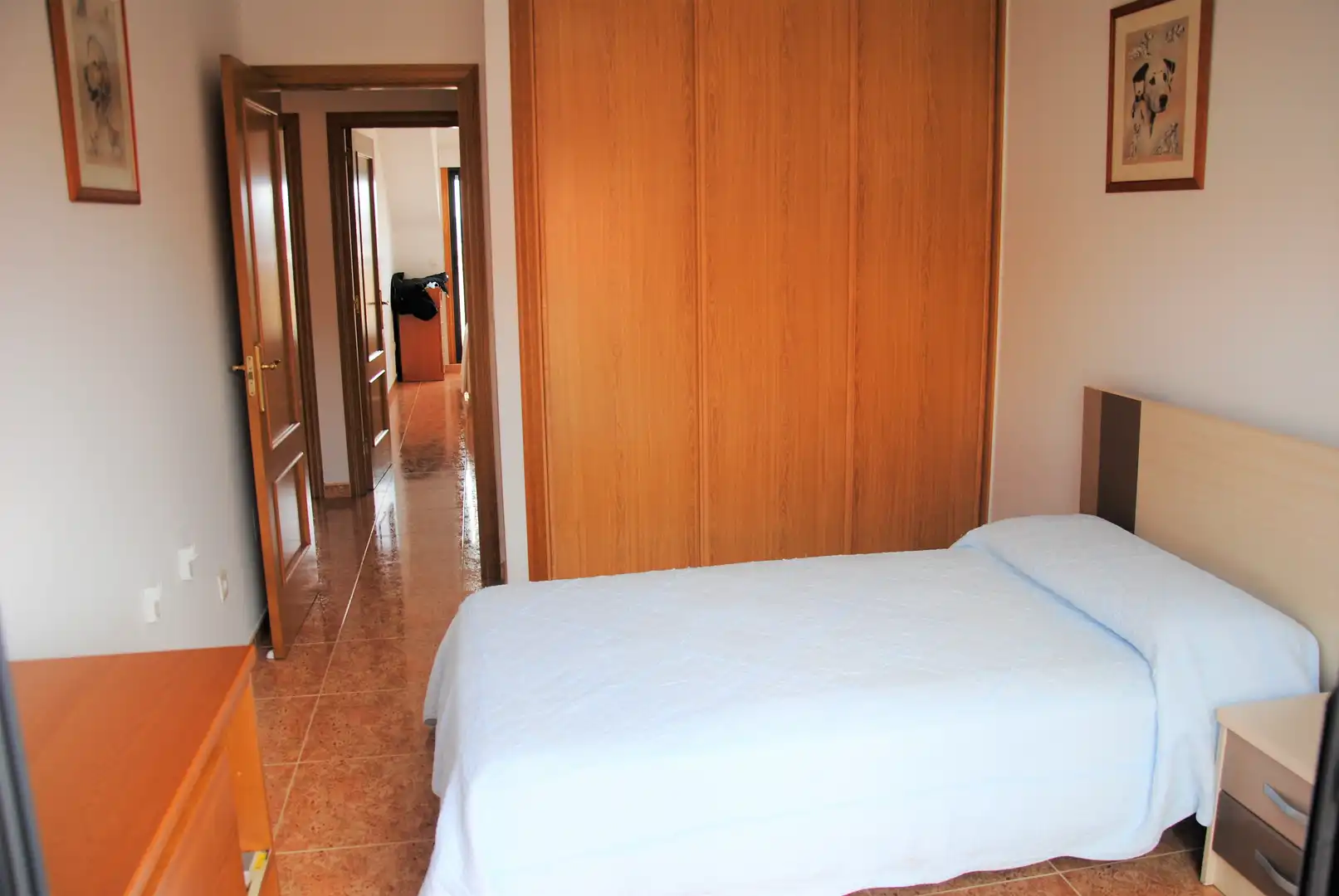 Bedroom of Apartments for rent in Sanxenxo  with Furnished, Oven and Washing machine