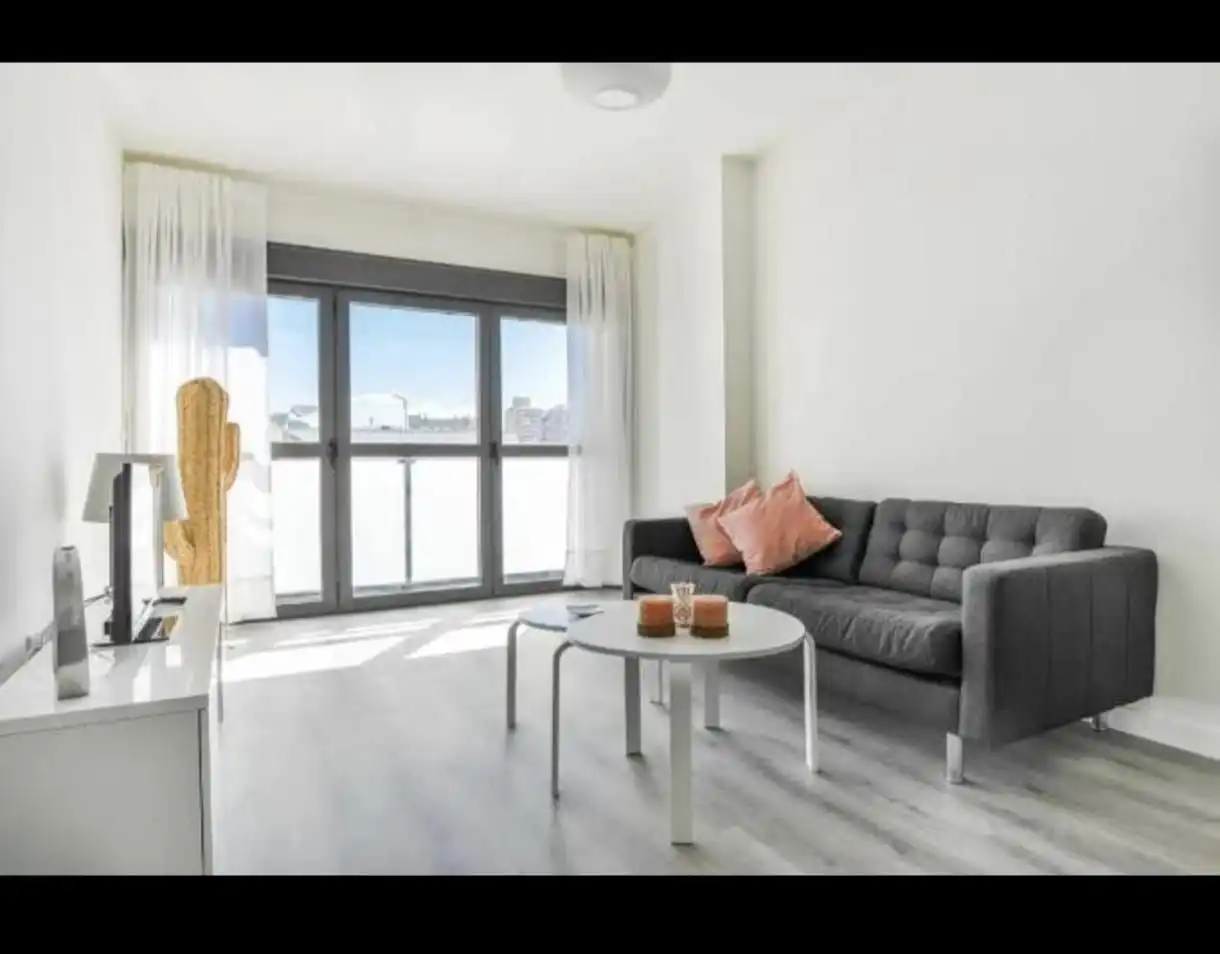 Sala de estar de Piso en venta en Málaga Capital con Aire acondicionado y Piscina comunitaria