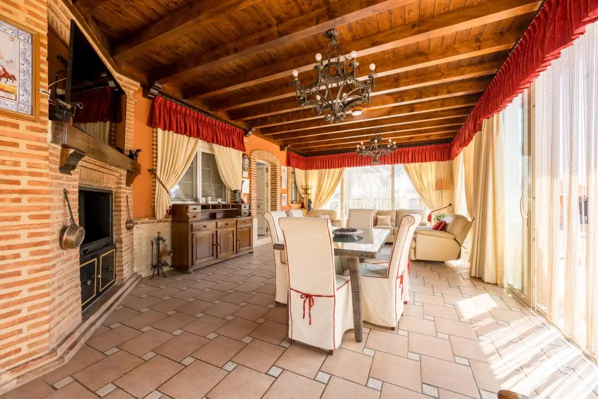 Terrassa de Casa o xalet en venda en Elche / Elx amb Aire condicionat, Calefacció i Jardí privat
