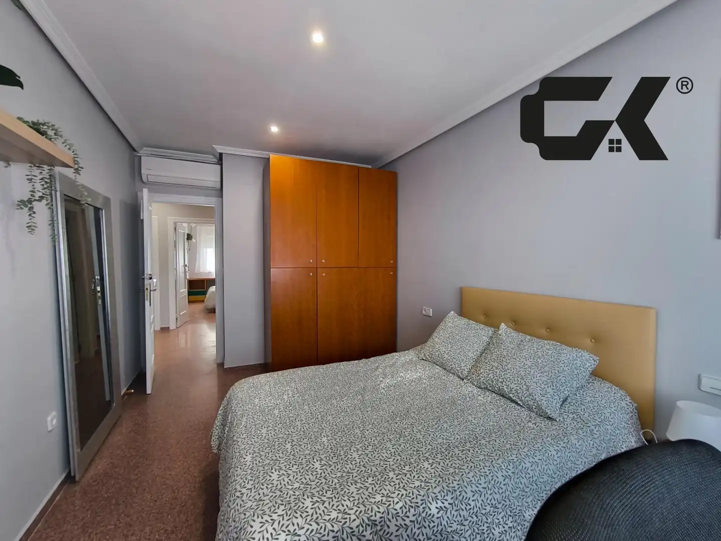 Bedroom of Flat for share in San Javier  with Air Conditioner