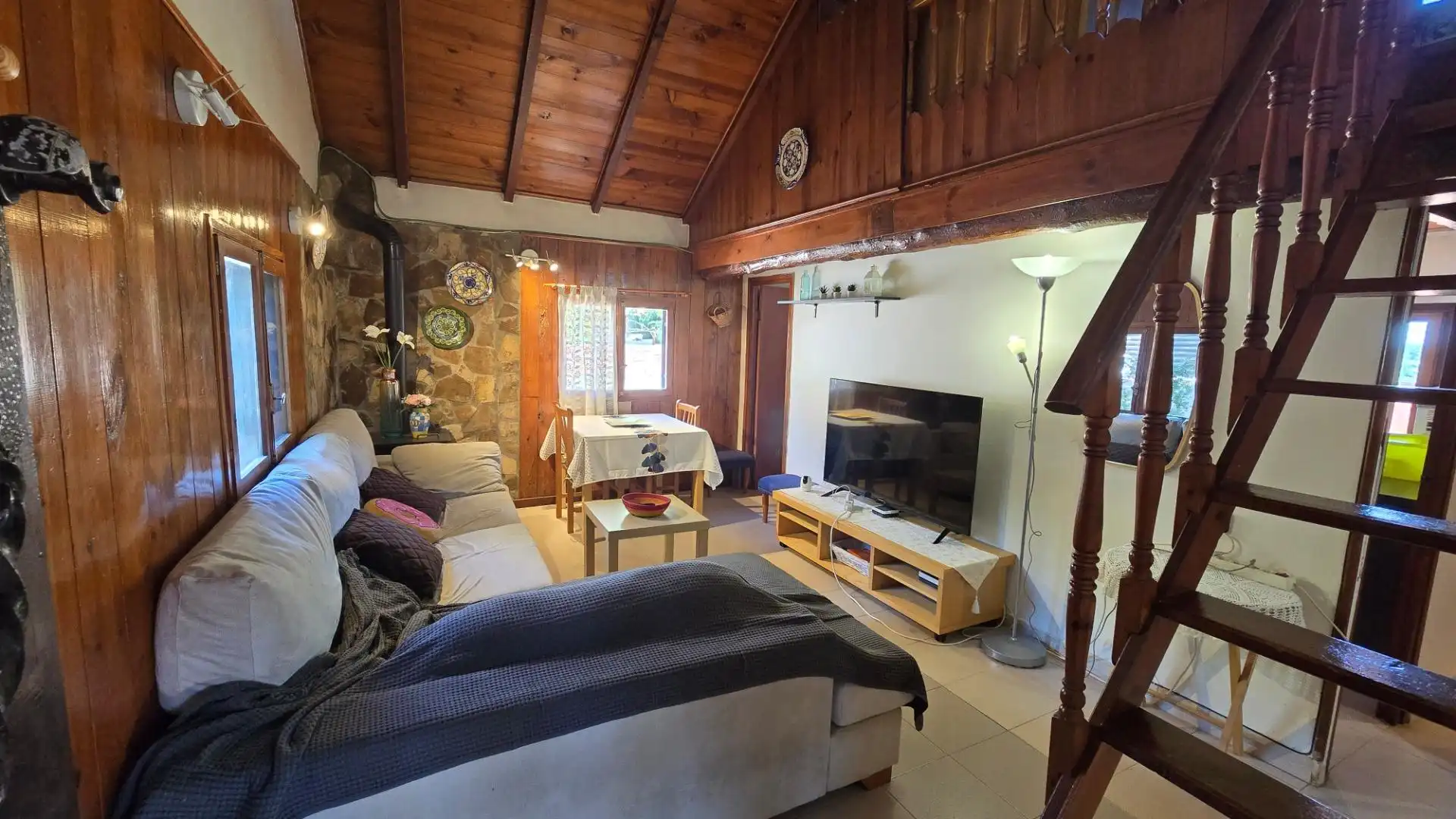 Sala de estar de Casa o chalet en venta en La Torre de Claramunt con Jardín privado y Terraza