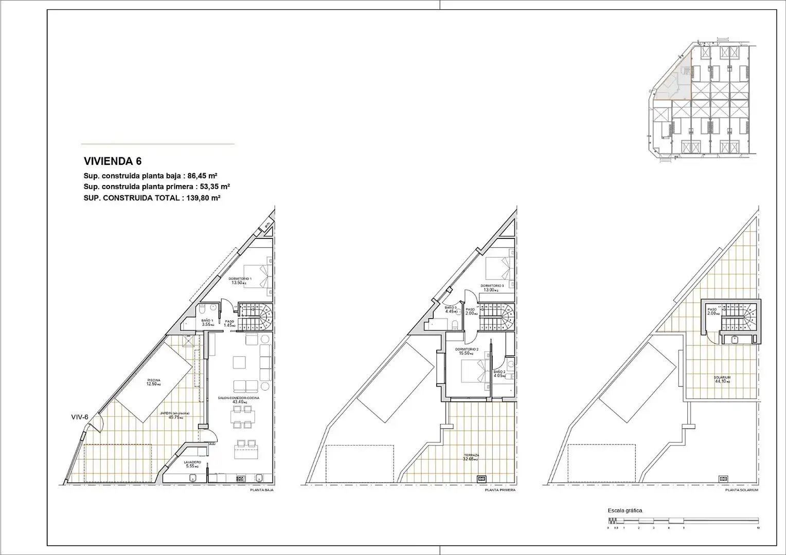 Maison avec terrasse à vendre à San Javier ciudad, imagen 14