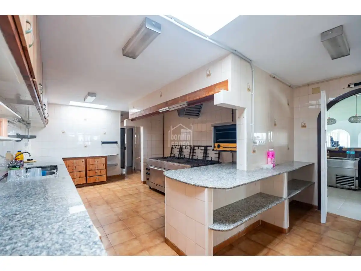 Kitchen of Apartments for sale in Es Castell  with Terrace and Furnished