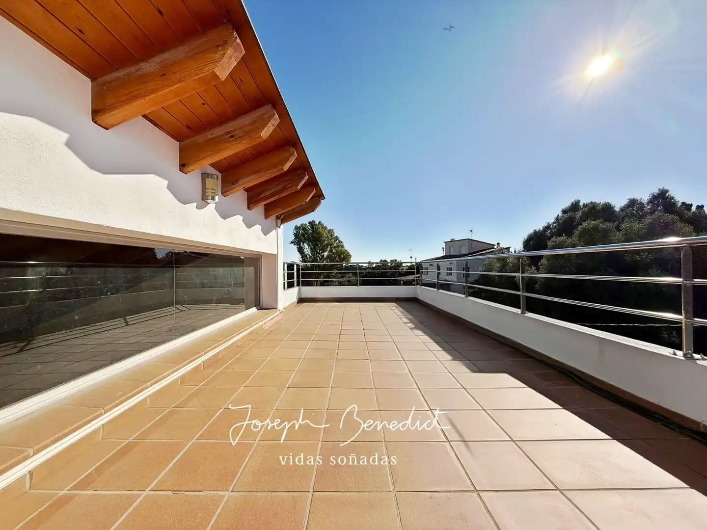 Terraza de Casa o chalet en venta en Castelldefels con Aire acondicionado, Calefacción y Jardín privado