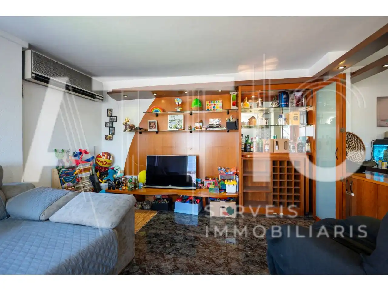 Sala de estar de Ático en venta en Polinyà con Aire acondicionado, Calefacción y Terraza