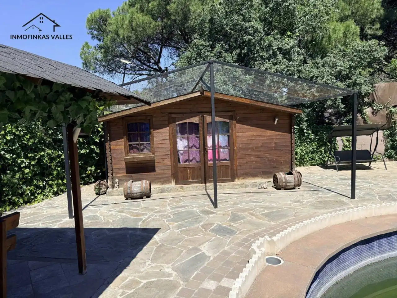 Vista exterior de Casa o chalet en venta en Lliçà de Vall con Aire acondicionado, Calefacción y Jardín privado