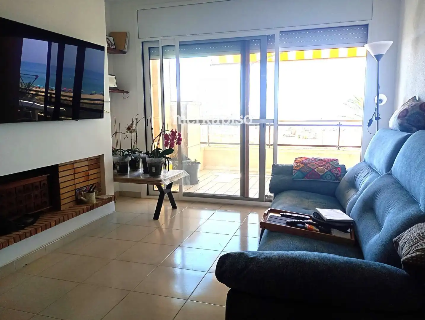 Living room of Flat for sale in Calafell  with Air Conditioner, Heating and Terrace