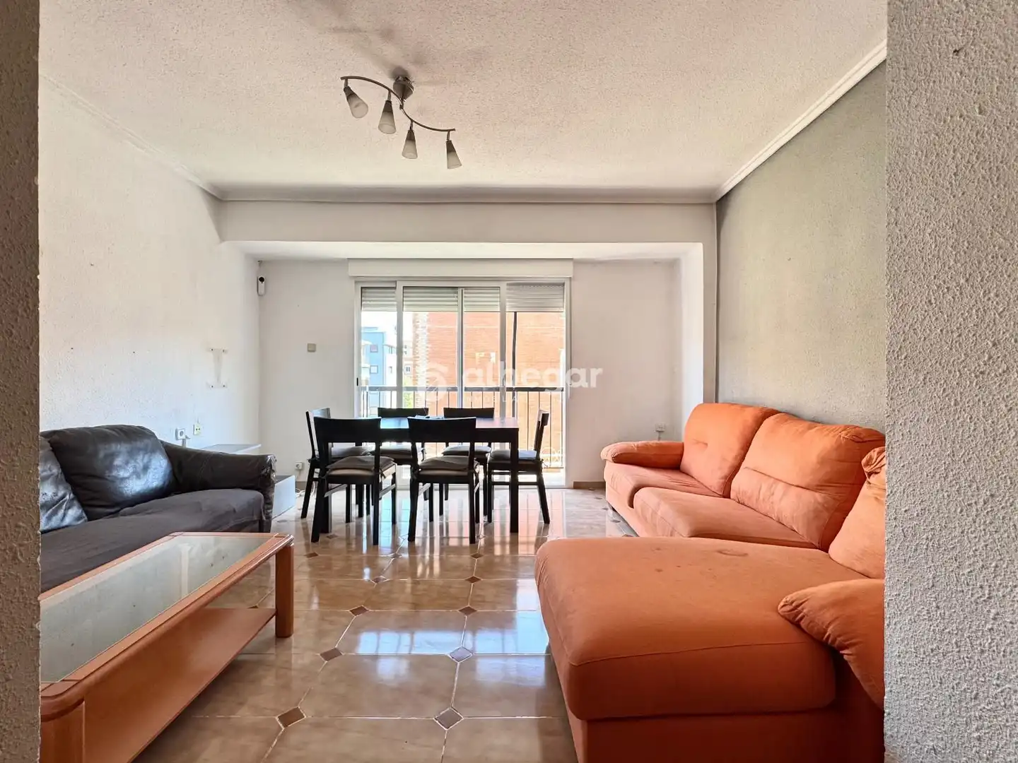 Sala de estar de Piso en venta en Valencia con Terraza, Trastero y Horno