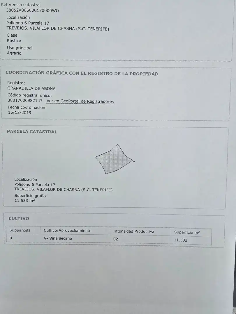 Terreno rústico en venta en Camino de Trevejos 13, imagen 2