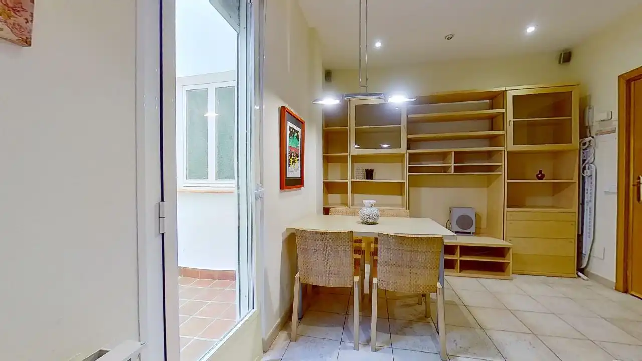 Dining room of Flat for sale in Madrid  with Air Conditioner, Heating and Furnished