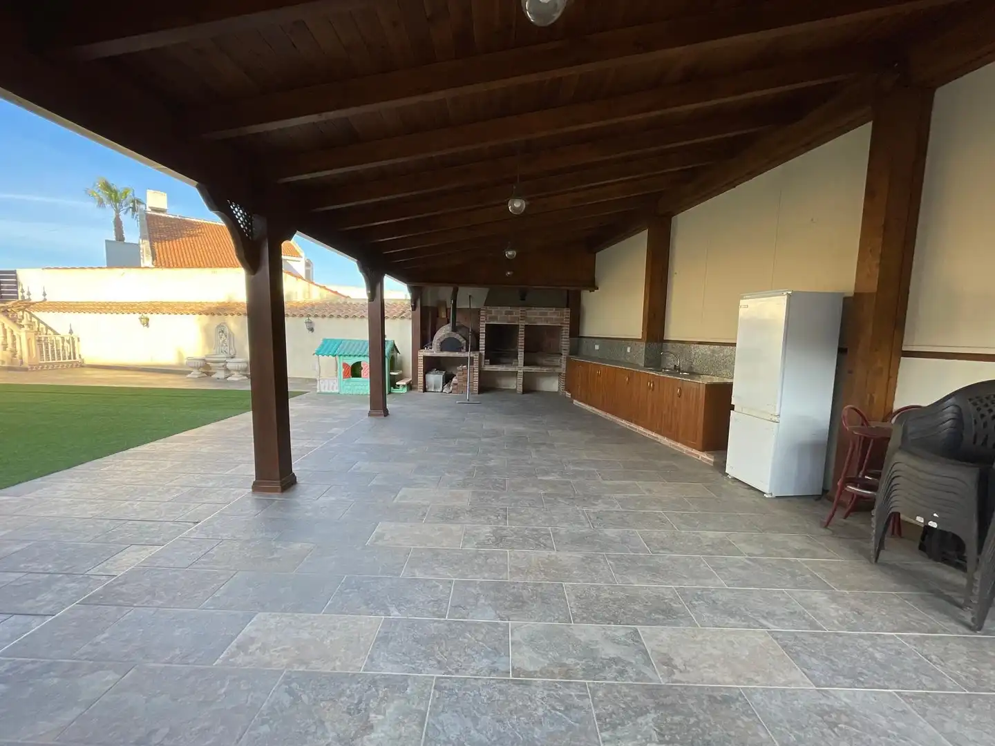 Terrassa de Casa o xalet de lloguer en San Miguel de Salinas amb Aire condicionat, Calefacció i Jardí privat