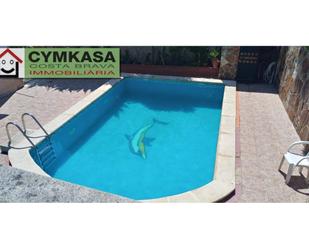 Swimming pool of House or chalet for sale in Maçanet de la Selva  with Heating, Terrace and Swimming Pool