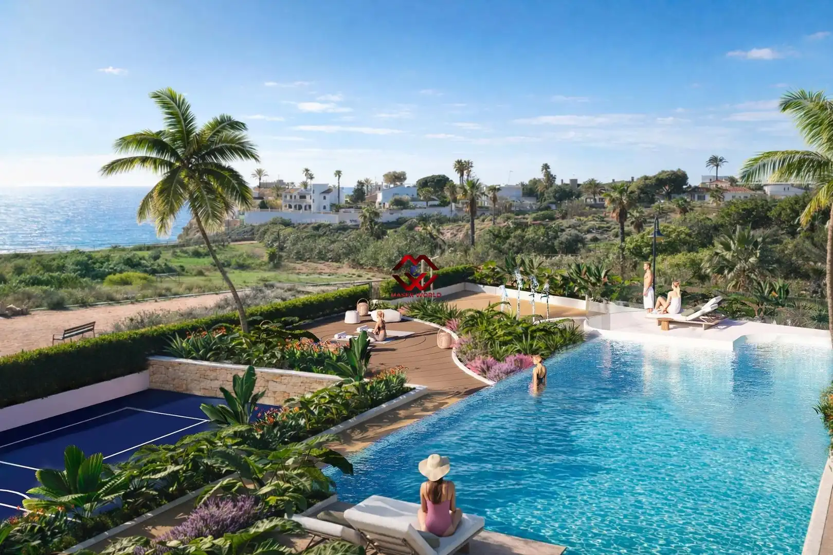 Reihenhaus mit Pool zum Verkauf in Pueblo Español - Coveta Fumá