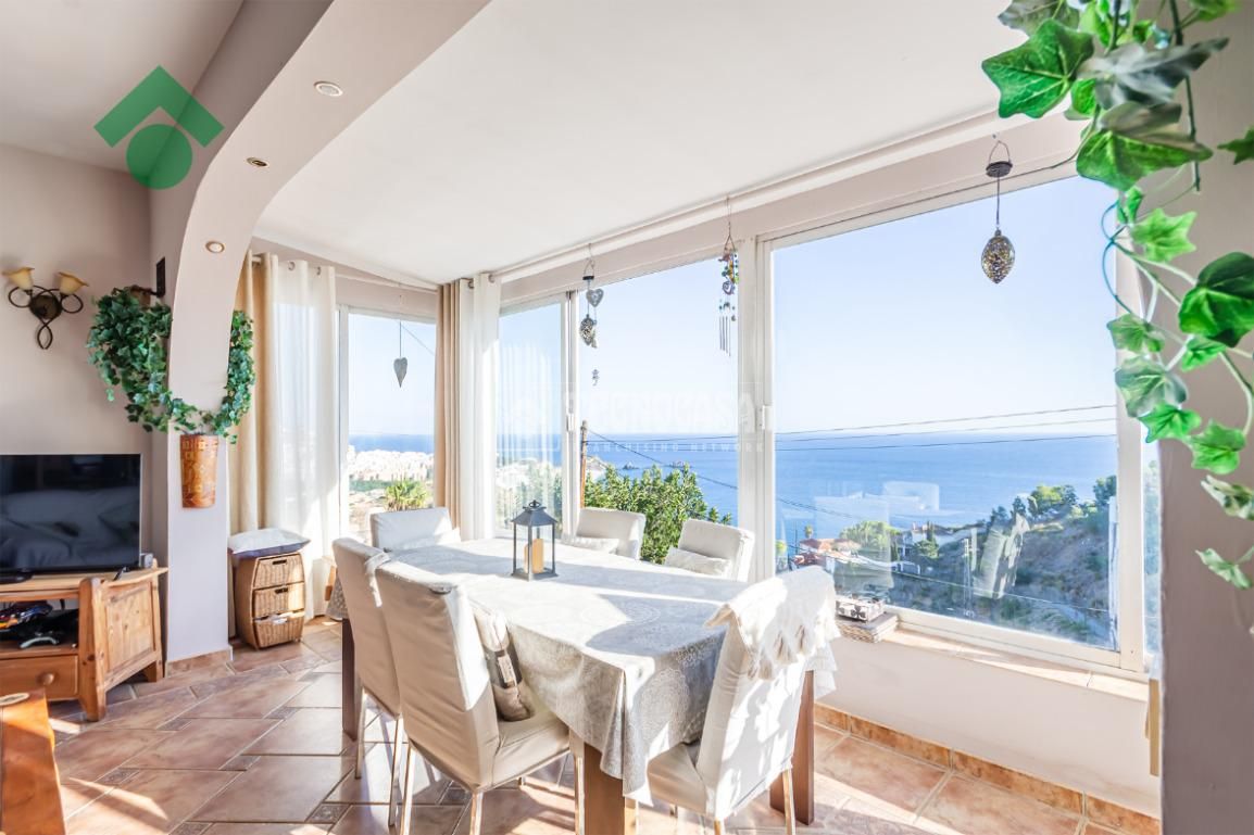 Dining room of House or chalet for sale in Almuñécar  with Terrace, Swimming Pool and Balcony