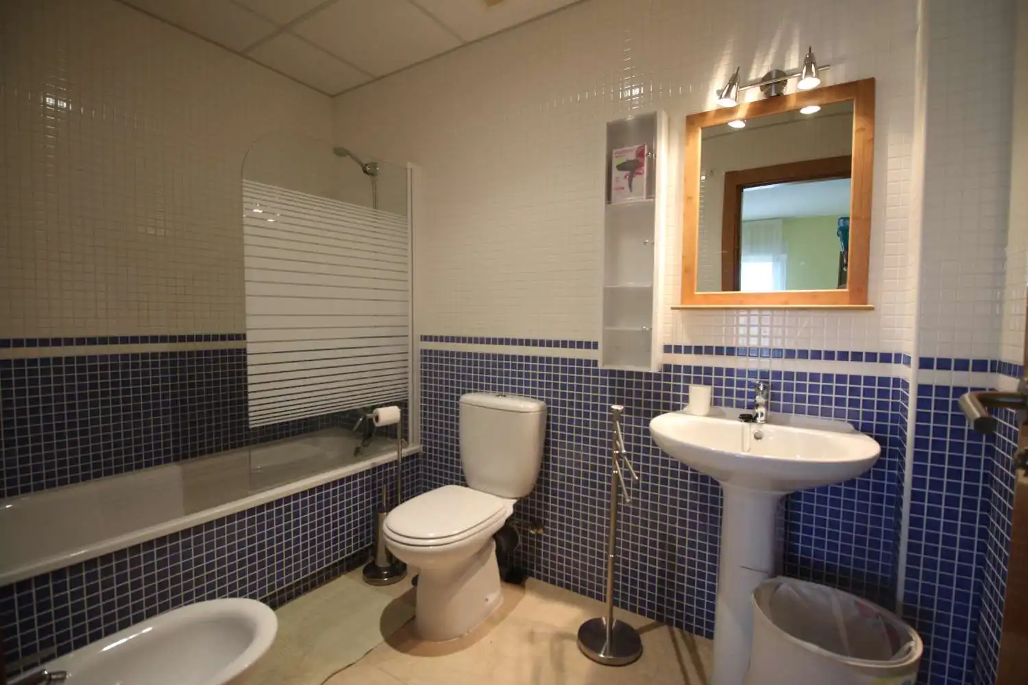Bany de Apartament de lloguer en Vera amb Aire condicionat, Calefacció i Terrassa