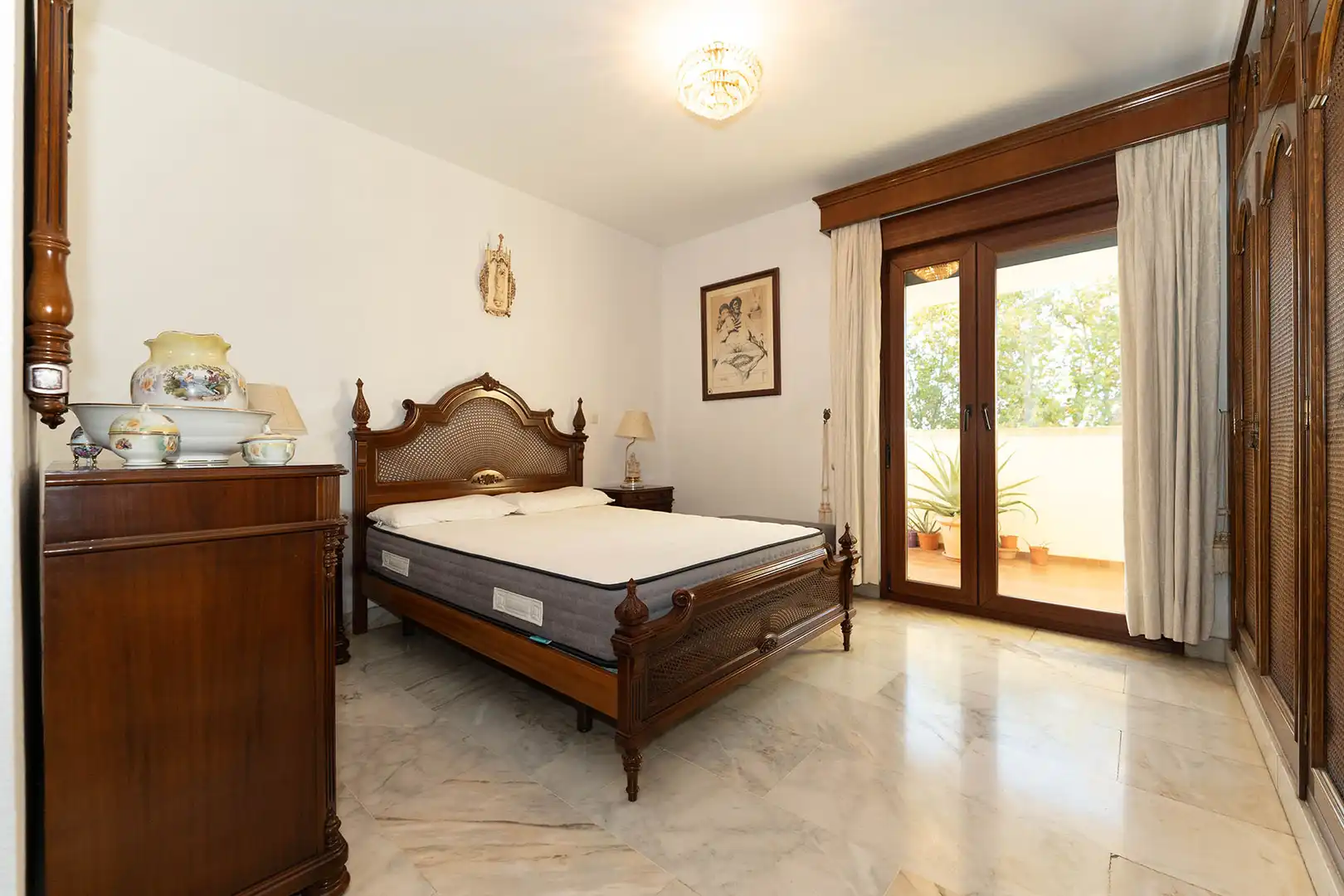 Bedroom of Attic for sale in Málaga  with Air Conditioner, Terrace and Storage room