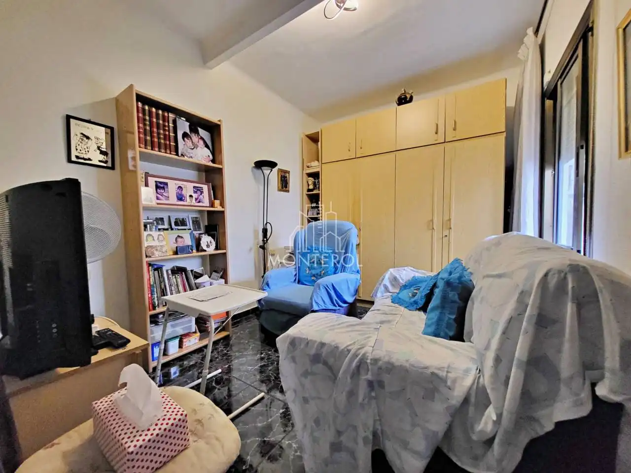Living room of Flat for sale in Barcelona  with Balcony