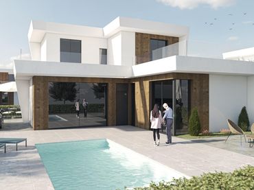 Chalet con piscina en venta en Campo de Murcia