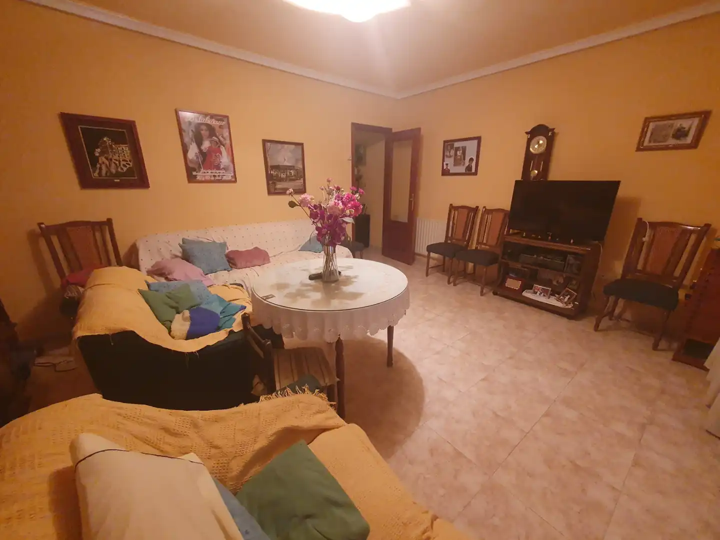 Sala de estar de Piso en venta en Puertollano con Calefacción y Amueblado