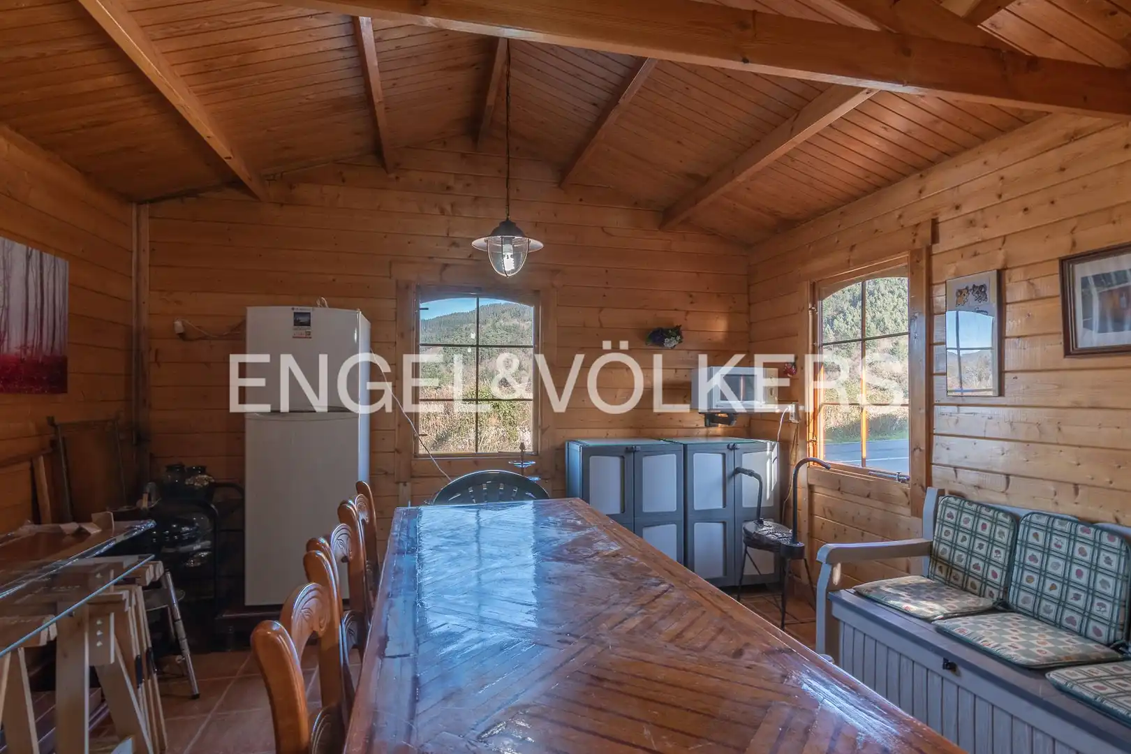 Cocina de Casa o chalet en venta en Galdames con Calefacción, Jardín privado y Terraza