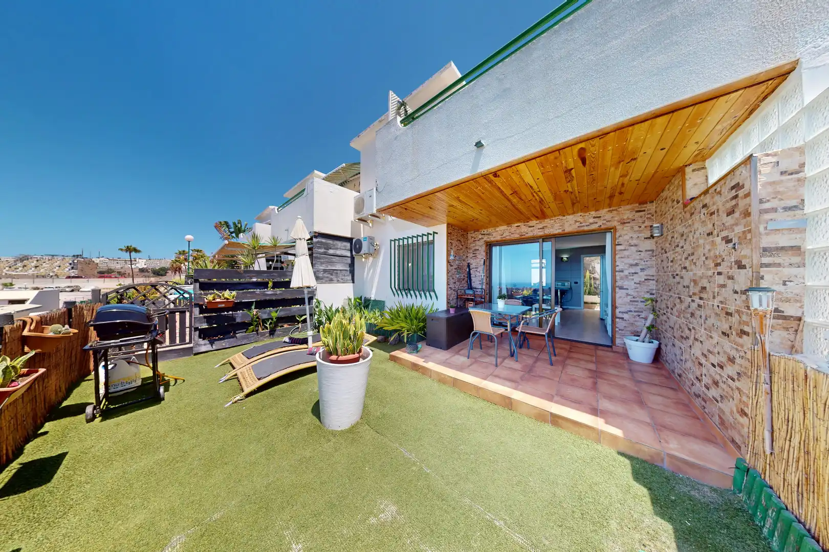 Terrace of Flat for sale in Mogán  with Air Conditioner, Heating and Terrace