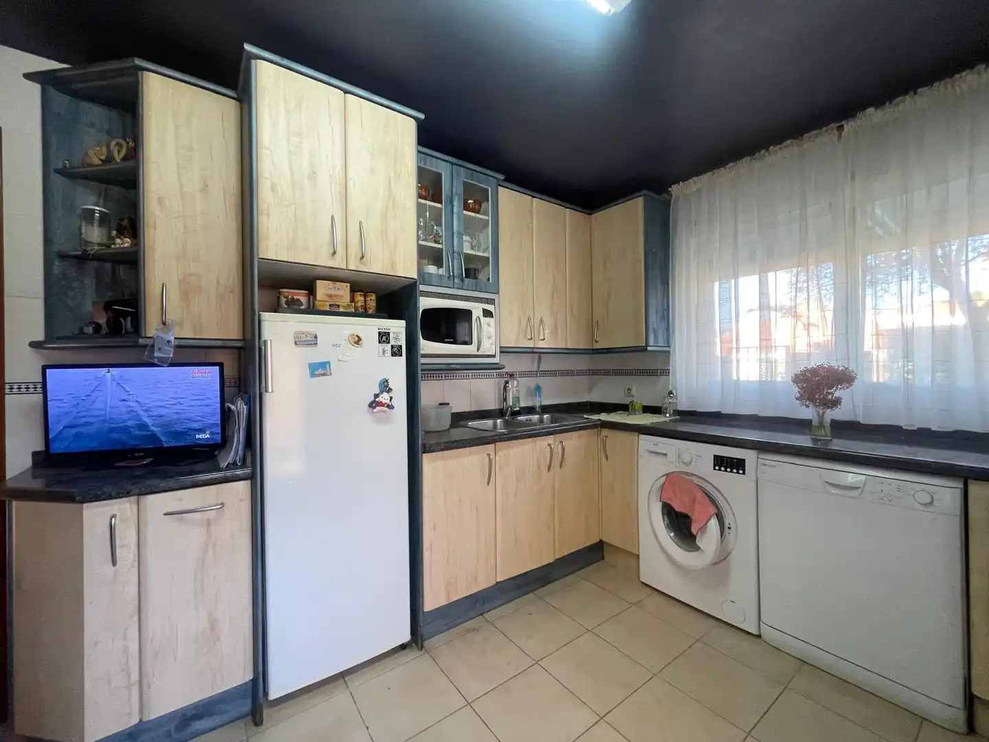 Cocina de Casa o chalet en venta en Boecillo con Calefacción, Jardín privado y Parquet