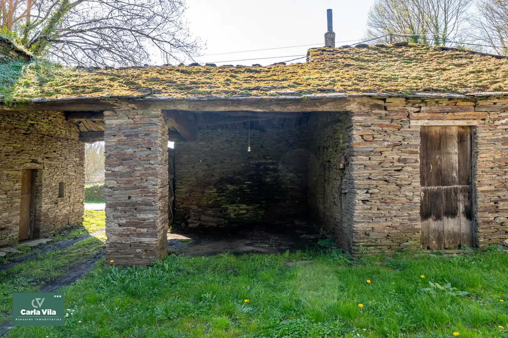 Vista exterior de Finca rústica en venta en Lugo con Jardín privado y Balcón