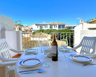 Außenansicht von Wohnungen zum verkauf in Moraira mit Klimaanlage, Heizung und Terrasse