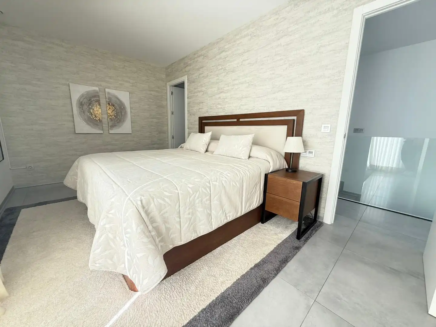 Habitación de Casa o chalet de alquiler en Finestrat con Aire acondicionado, Calefacción y Jardín privado