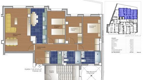 Foto 3 de Piso en venta en Posío, Ourense Capital