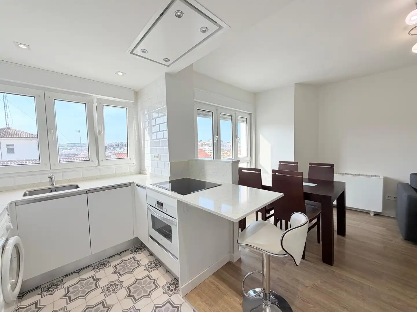 Cocina de Piso en venta en Avilés con Terraza