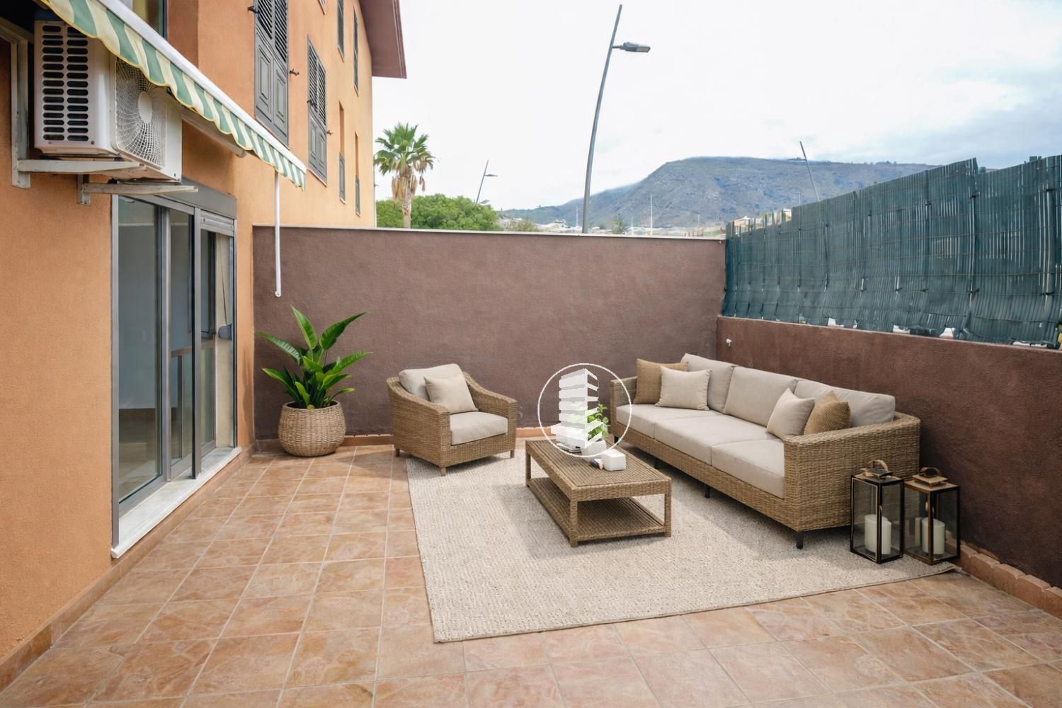 Terrace of Flat for sale in Candelaria  with Air Conditioner, Private garden and Terrace