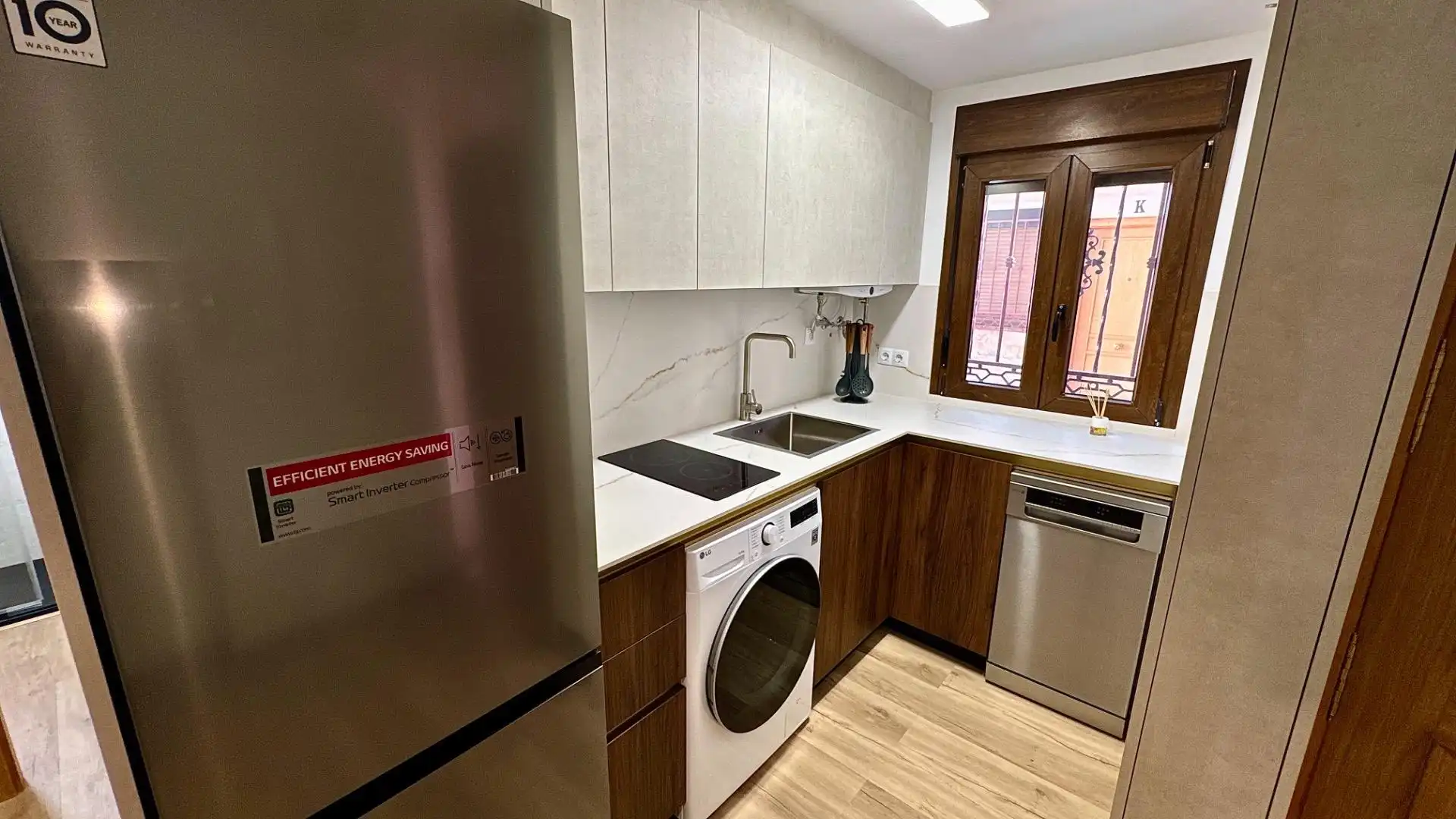 Kitchen of Flat for rent in Pinos Genil  with Air Conditioner, Heating and Furnished