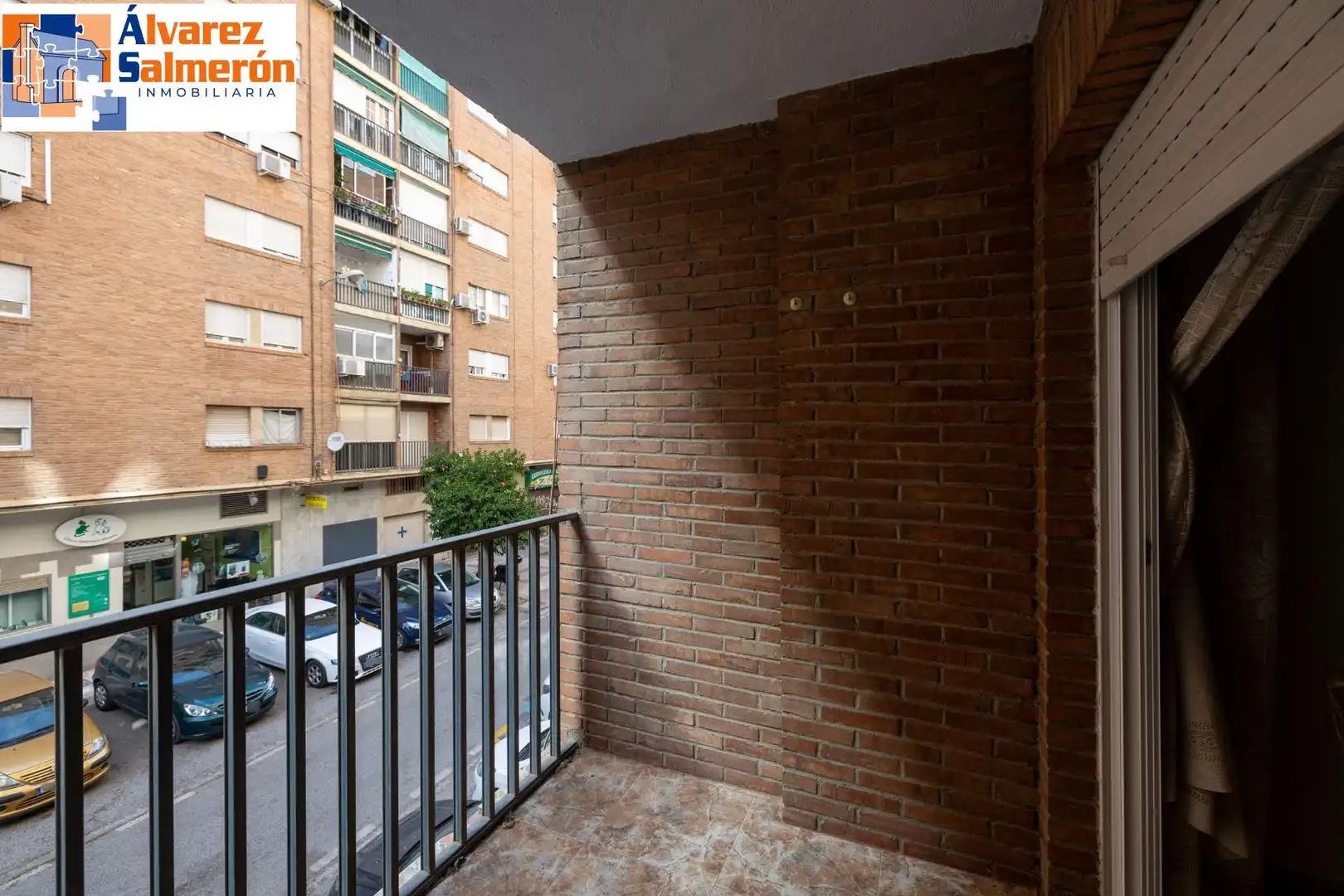 Balcony of Flat for sale in Granada  with Terrace and Furnished