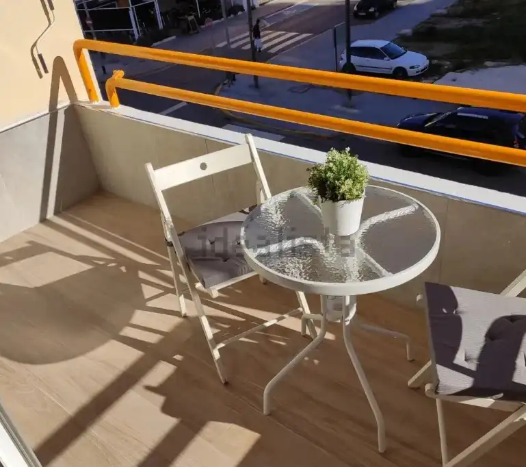Terrasse von Wohnung zur Miete in La Pobla de Farnals mit Klimaanlage, Heizung und Terrasse